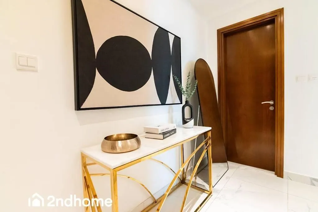 2Ndhome - Amna Tower, Al Habtoor City Dubaj Apartament